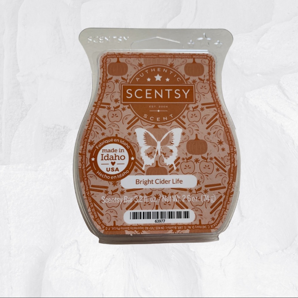 Bright Cider Life Scentsy wax melt NEW